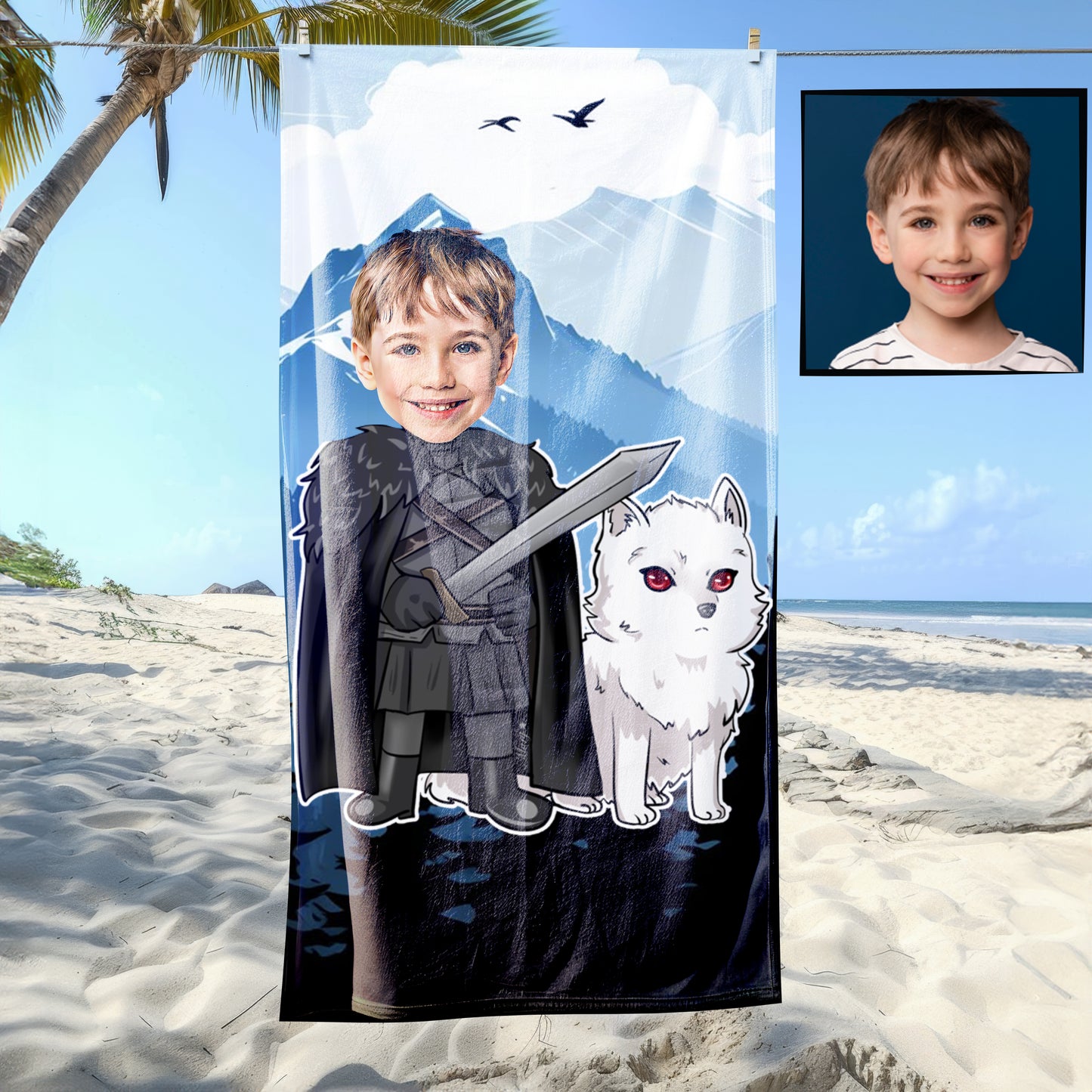 Çocuk Game Of Thrones Bebek Plaj ve Spor Havlusu 115788