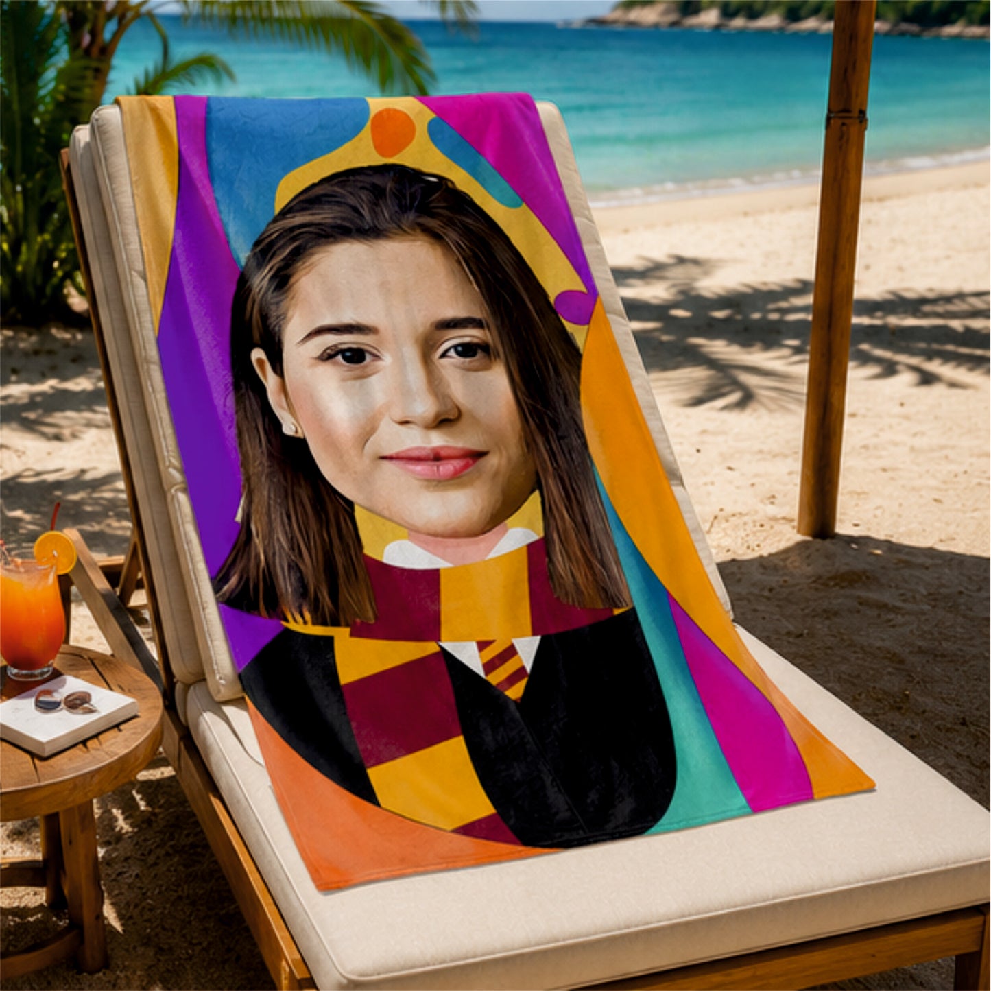 Harry Potter Modelli Kadın Plaj ve Spor Havlusu
