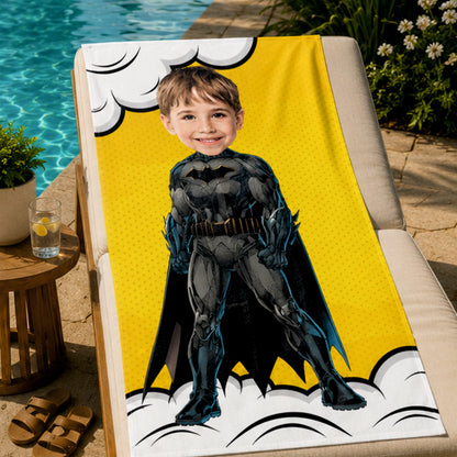 Çocuk Marvel Bebek Plaj ve Spor Havlusu 115791