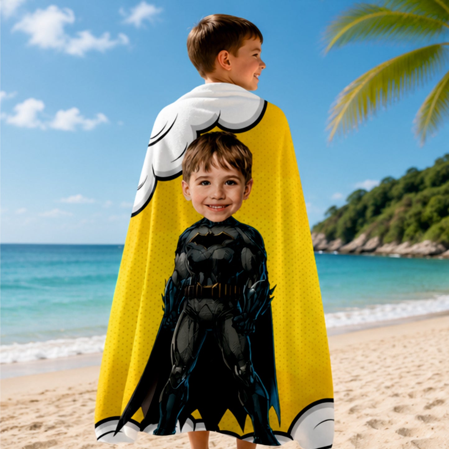 Çocuk Marvel Bebek Plaj ve Spor Havlusu 115791