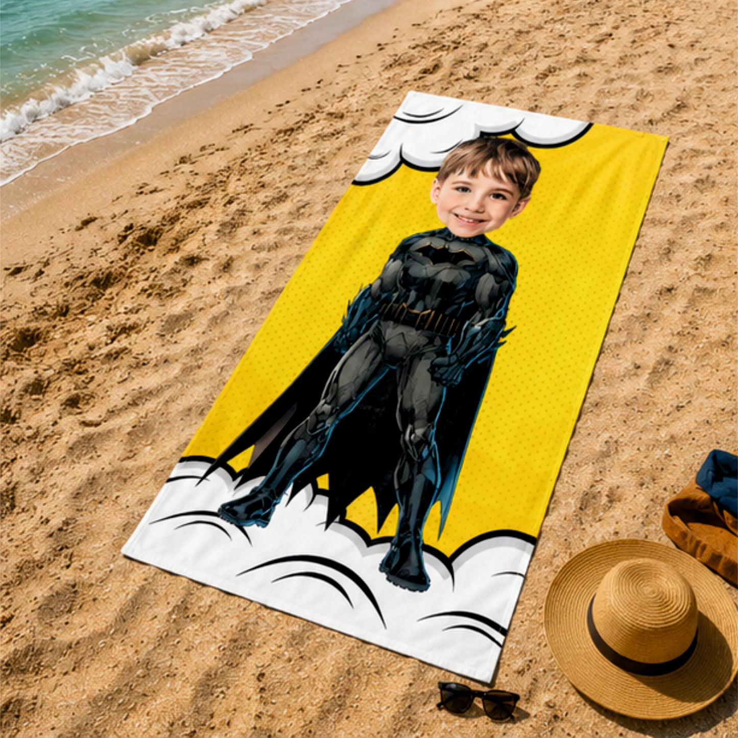Çocuk Marvel Bebek Plaj ve Spor Havlusu 115791