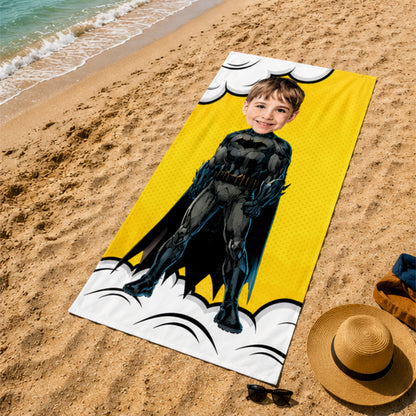 Çocuk Marvel Bebek Plaj ve Spor Havlusu 115791