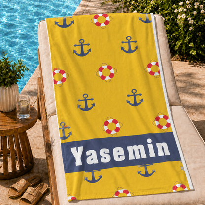 Kişiye Özel Plaj ve Spor Havlusu 116081