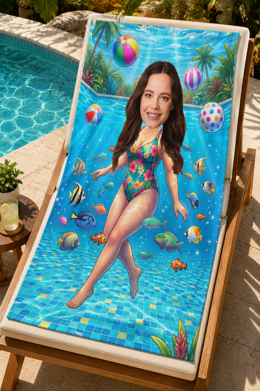 Kişiye Özel Fotoğraflı Plaj ve Spor Havlusu 116402