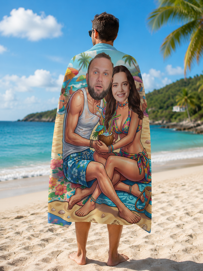Kişiye Özel Fotoğraflı Plaj ve Spor Havlusu 116437
